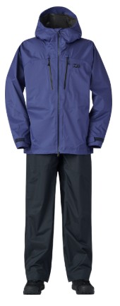 ダイワ (Daiwa) DR-3025 グレープネイビー Lサイズ （RAINMAX アングラーズライトレインスーツ）｜アングラーズＷＥＢ店