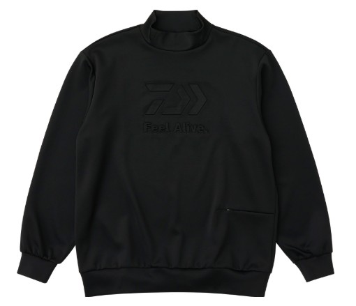 ダイワ (Daiwa) DE-8725 黒いこと M大きさ DANROTECHスウェットモックネック