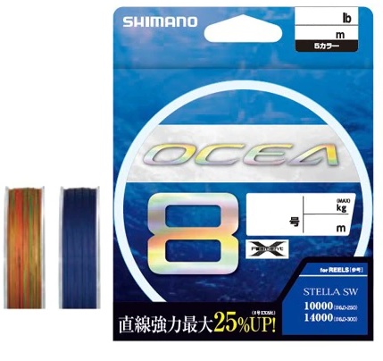 楽天市場】シマノ (shimano) オシア 8 PE LD-A71S 4.0号 76lb