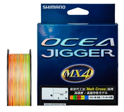 OCEA PE10号 楽天市場】シマノ オシアジガー MX4 PE LONG PL-O94P 10M 5