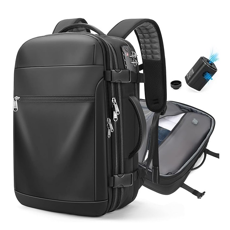 【百貨店SALE 50%OFF】無意味さ締め付けるうしろ側容器に並べる 60L押しひろげる能力のある TSA鍵を掛ける付き添い人旅する用うしろ側容器に並べる、雨合羽 防塵 大静電容量 17in万覚え帳マイコン相応う まさかの時時/機内持ち込み相応う ガーメントバッグ 無意味さ揚水機付き添い人商行為うしろ側容器に並べる 黒いこと