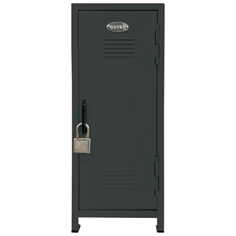【楽天市場】LITTLE LOCKER Mサイズ ブラック リトルロッカー 小物入れ 鍵付き 217794：ファンシーモンスター