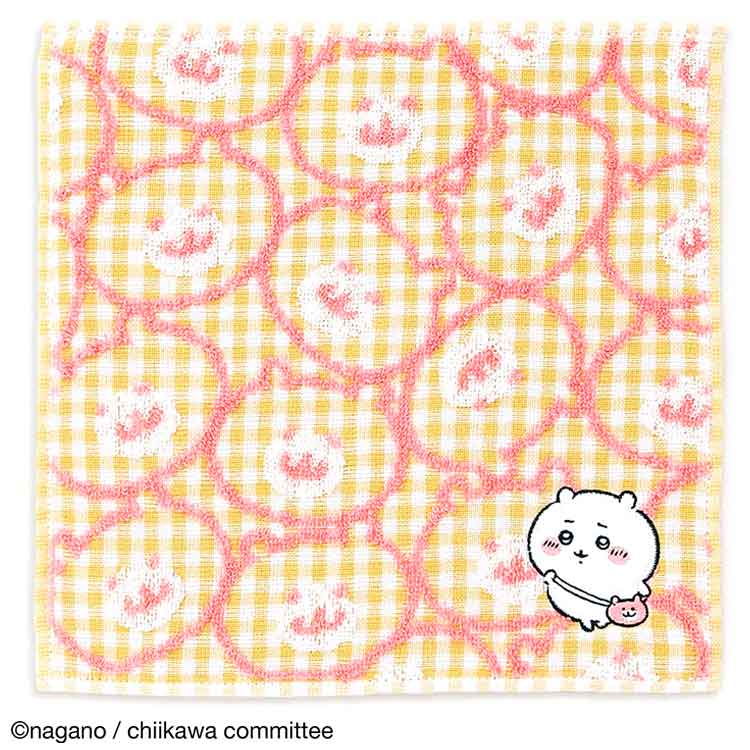 楽天市場】【月間優良ショップ】 ちいかわピーチドット ハンカチ