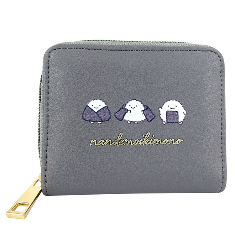 kaoyorinakami(折りたたみ財布 black)＆シール kaoyorinakami(折りたたみ財布 black)＆シール