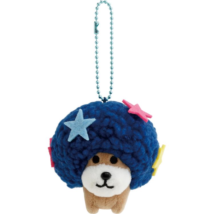 レア　希少　コンプ品　アフロ犬 マスコットキーチェーン ハロウィンシリーズ I☆ 17体セット アフロ犬 ぬいぐるみ キーホルダー マスコット