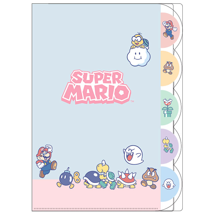 スーパーマリオ A4クリアファイル 2枚セット 楽天市場】【最大2000円OFFクーポン＆ポイント最大10倍