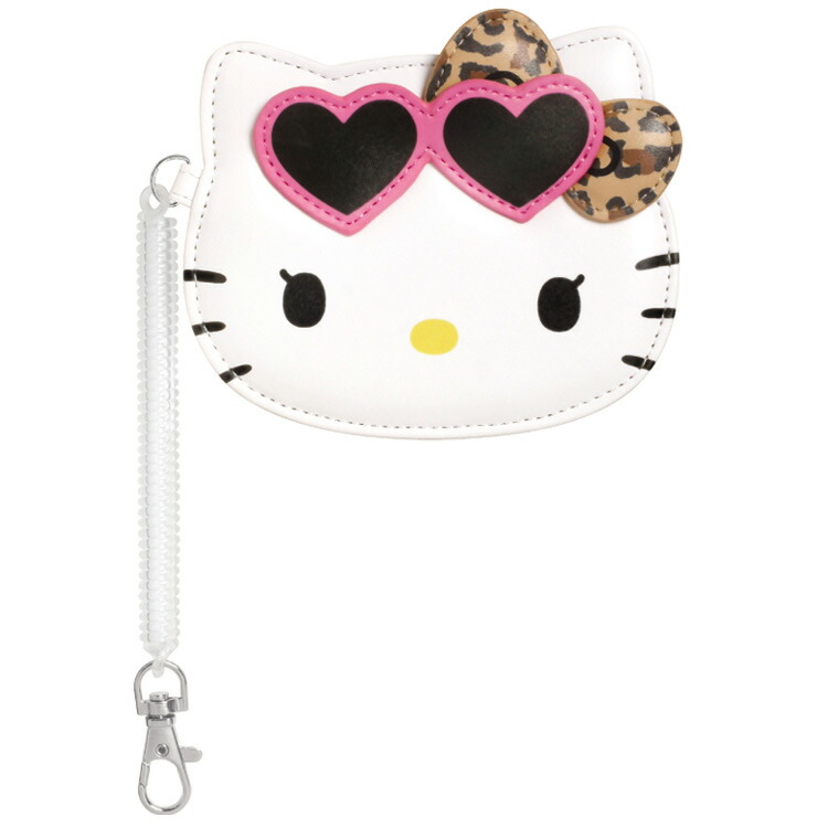 楽天市場】ハローキティ エナメルパスケース ヒョウ【メーカー直販