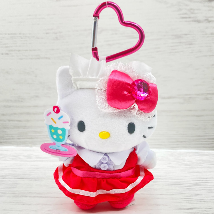 楽天市場】ハローキティ ラブリーフリルマスコットキーホルダー メイド