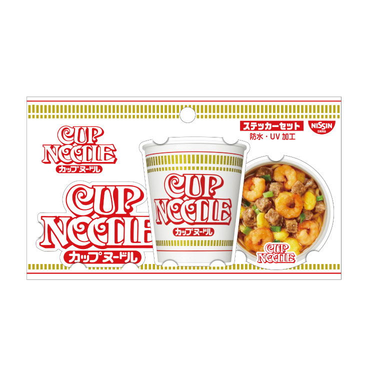 【楽天市場】CUPNOODLE カップヌードル ステッカーセット 513355：ファンシーモンスター