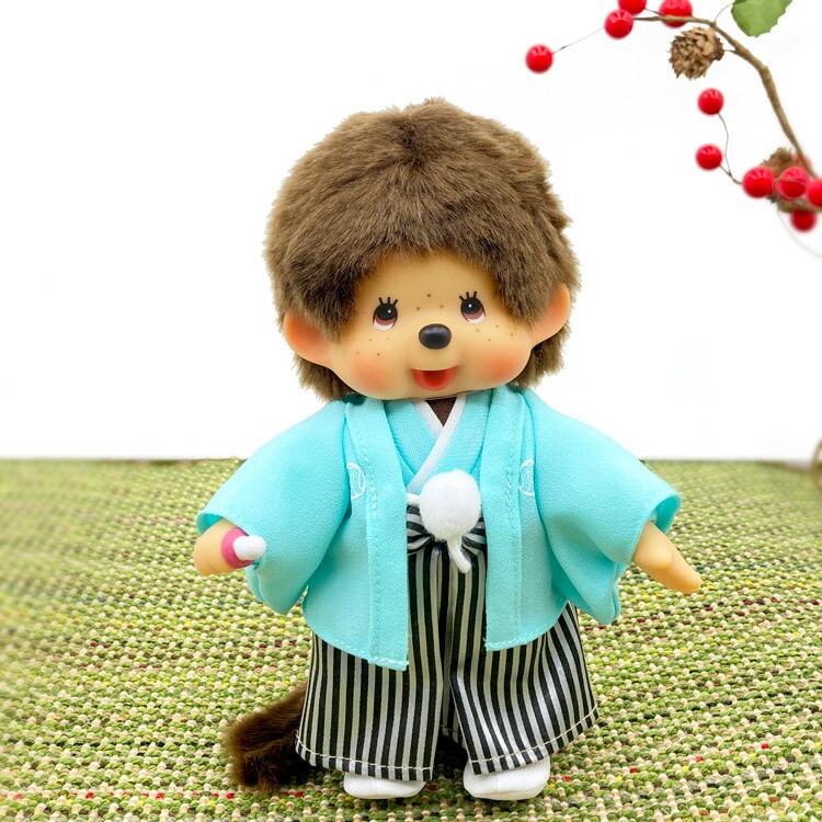 振袖 袴 和装モンチッチ L 振袖モンチッチ Lサイズ 女の子|【ぬいぐるみのセキグチ