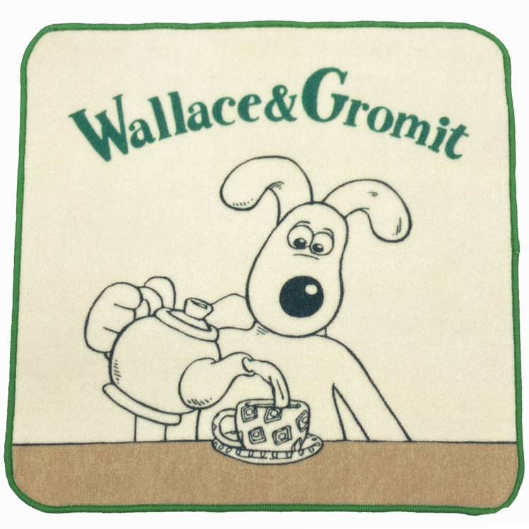 楽天市場】ウォレスとグルミット ウォッシュタオル イエローフラワー