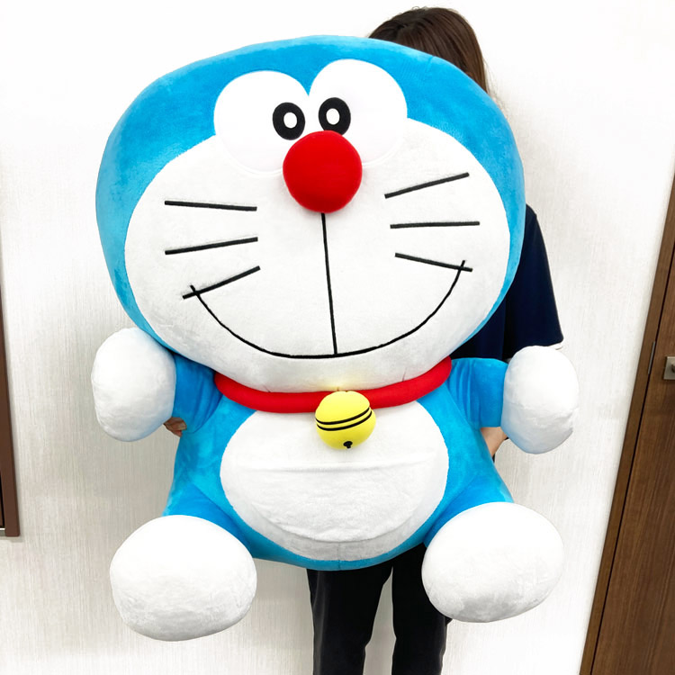 大きめ ドラえもん ぬいぐるみ 受注受付は9/30まで】約103cmの特大ドラえもんぬいぐるみ