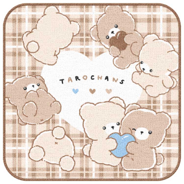 楽天市場】たろちゃんず ミニタオル ぎゅっ [ ハンドタオル タオル