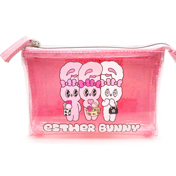 楽天市場】エスターバニー 刺繍ポーチ ピンク 346132 : ファンシー