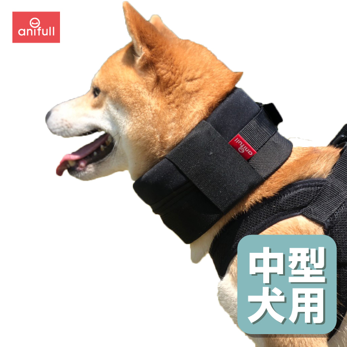 楽天市場 犬用品 首 頸椎 サポーター 固定 制限 アニサポネック 中型犬用 オーダーメイド 日本製 ダイヤ工業 Anifull アニフル 愛犬と一緒に歩くを叶えるanifull