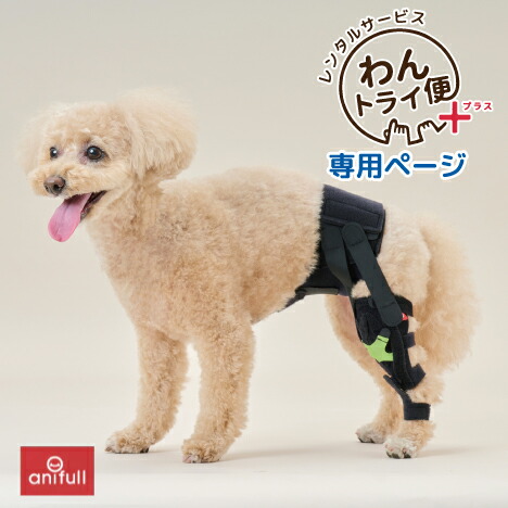 anifull 犬用サポーター アニサポヒップブラック XSサイズ アニサポ