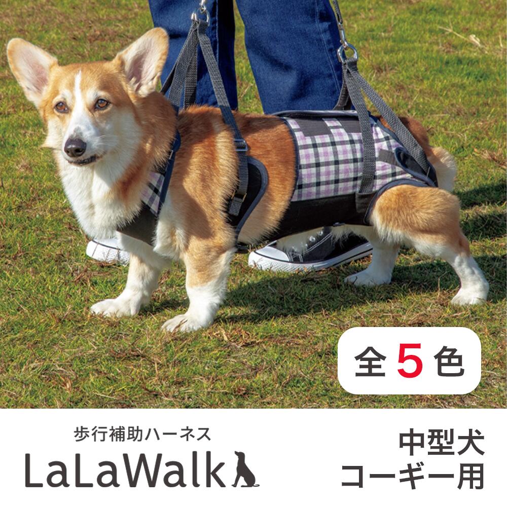 【最大限度2000円OFFクーポン券別れ別れ】御拾い助けること 馬具 LaLaWalk 中型犬 コーギー 柴犬 パグ ビーグル 外殻紅茶 フレンチブルドッグ ダックス シーズー 老犬 脱腸 年がしら犬 介護 トンボ with 【KABUKI / メッシュオリーブ / ペイズリー / パール一点 / 間借り人ミモザ】
