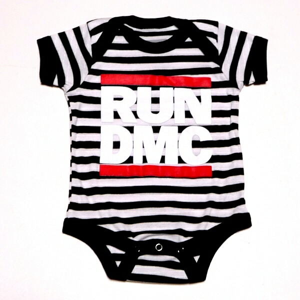【楽天市場】RUN DMC ラン・ディー・エム・シーLOGO ONESIE romper オフィシャル バンドロンパース：ANIMALROCK