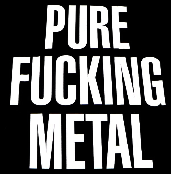 【楽天市場】 Arch Enemy アーチエネミー Pure Fucking Metal オフィシャル バンドtシャツ 2枚までメール便