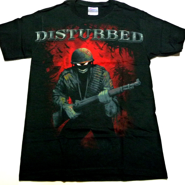 【楽天市場】DISTURBED ディスターブドSOLDIER オフィシャル バンドTシャツ：ANIMAL-ROCK