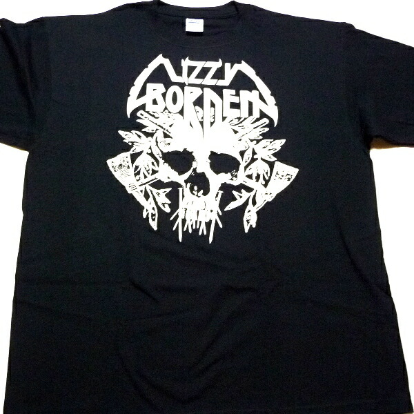 楽天市場 2枚までメール便対応可 Lizzy Bordenリジーボーデンskullオフィシャルバンドtシャツ あす楽対応 Animal Rock