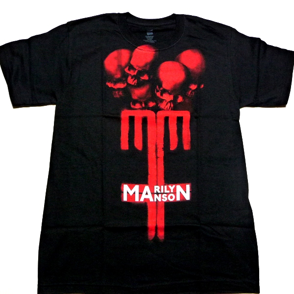 【楽天市場】MARILYN MANSON マリリンマンソンSKULL CROSS オフィシャル バンドTシャツ：ANIMAL-ROCK