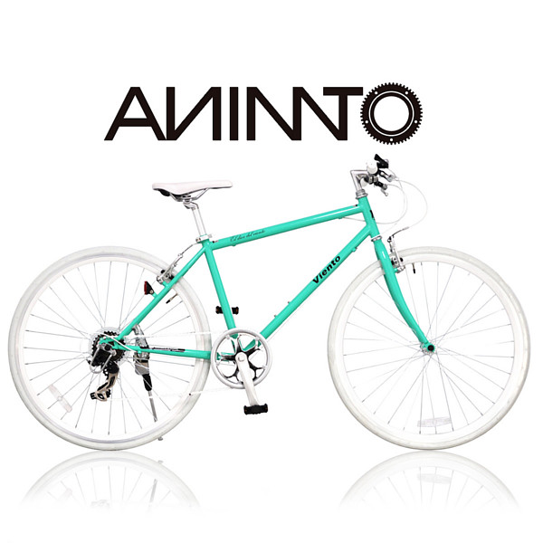 ANIMATOアニマート クロスバイク VIENTO ヴィエント 700c 自転車 街乗り 通勤 スピード おしゃれ おすすめ スタイリッシュ シマノ7段変速