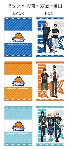 黒子のバスケ J-WORLD 44mm缶バッジ SD 紫原敦 氷室辰也 福井健介 黒子のバスケ/紫原敦(声優:鈴村健一)】 TVアニメ「黒子のバスケ