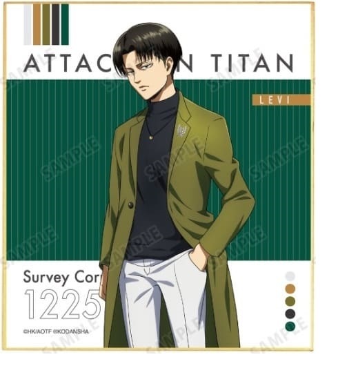 進撃の巨人◇くじ引き堂リヴァイ等身大布ポスター