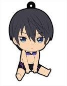 Free! ぺたん娘 トレーディングラバーストラップ vol.1 七瀬遙 単品 ストラップ《ポスト投函 配送可》画像