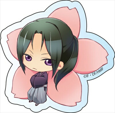 薄桜鬼 劇場版 薄桜鬼 アクリルバッジ 土方 歳三 B 単品《ポスト投函　配送可》画像