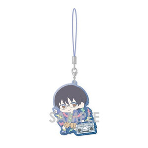 楽天市場】銀魂 クリアラバーストラップ第2弾 レトロポップ [2.志村新