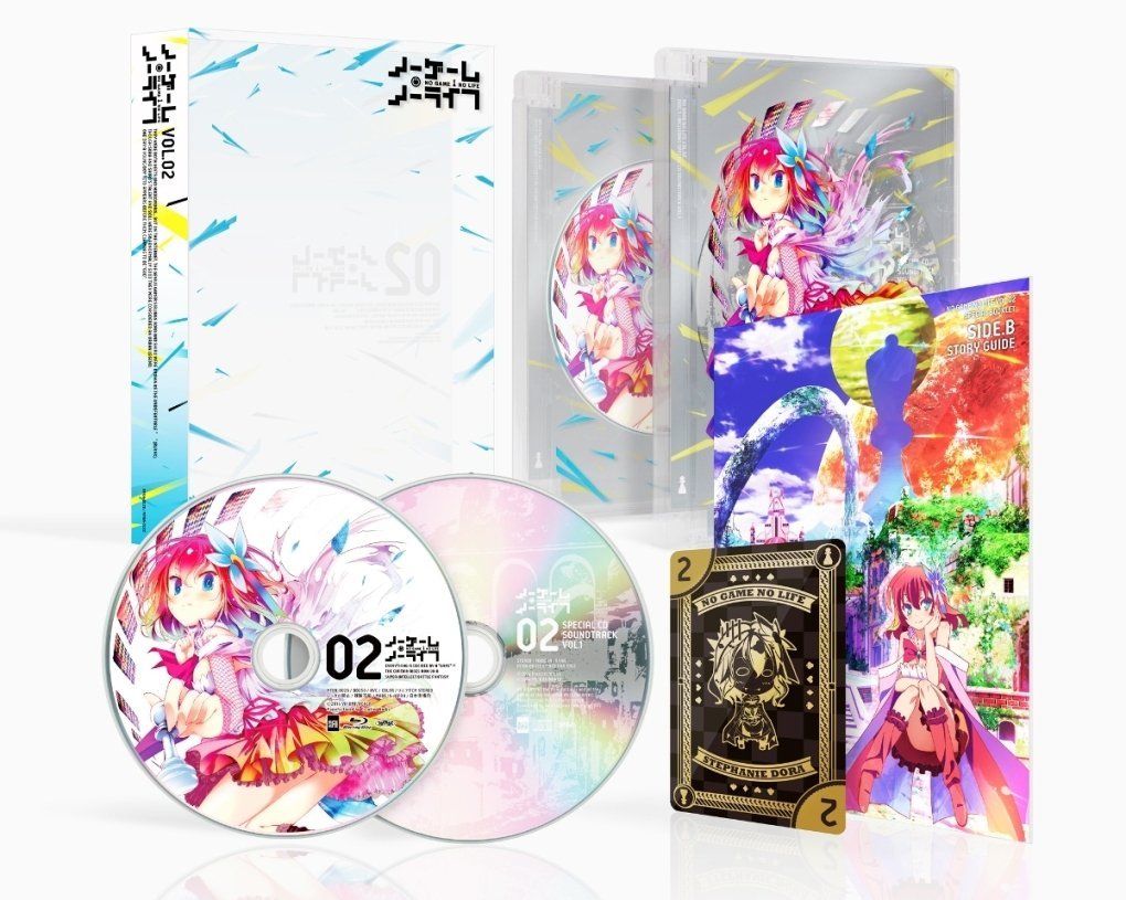 ノーゲーム・ノーライフ II [Blu-ray]初回生産特典付 グッズ ブルーレイ