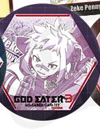 GOD EATER 3 コラボレーションカフェ コースター ジーク・ペニーウォート マチ★アソビカフェ 限定 ゴッドイーター画像