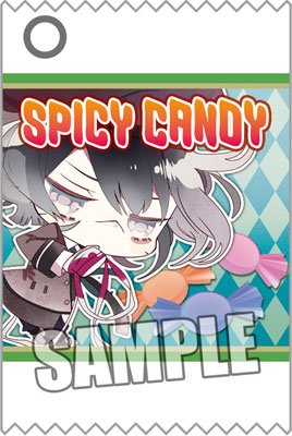 DIABOLIK LOVERS DARK FATE トレーディング お菓子チャームマスコット 無神 アズサ グッズ マスコット画像