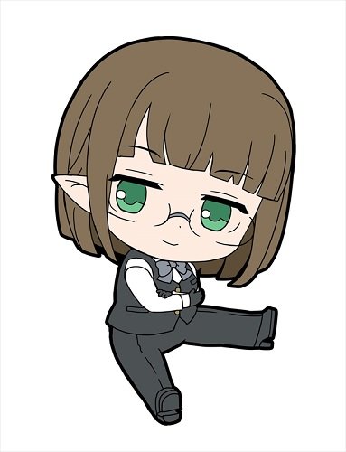 ダンジョンに出会いを求めるのは間違っているだろうか ぺたん娘トレーディングラバーストラップ エイナ・チュール 単品 ストラップ《ポスト投函 配送可》画像