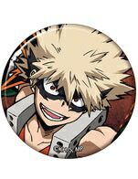 僕のヒーローアカデミア 爆豪勝己 コレクション原作缶バッジ 1弾 制服 50個 僕のヒーローアカデミア』コレクション缶バッジ プチ “HEROES