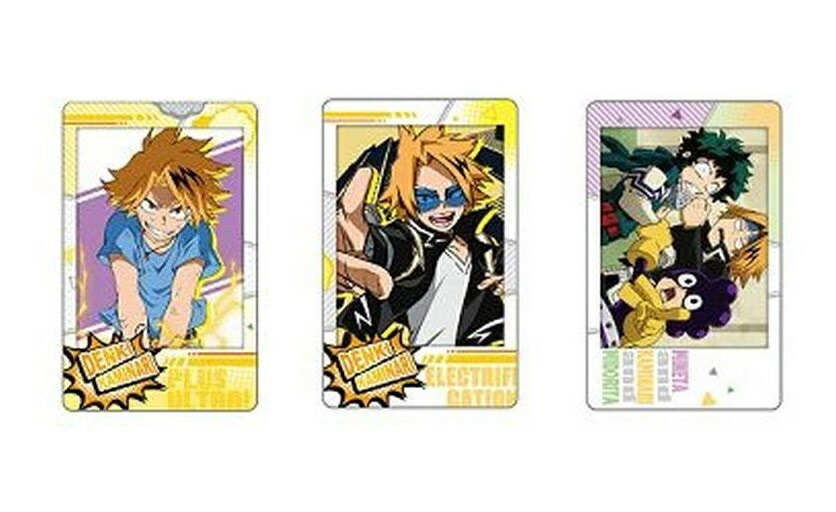 楽天市場 僕のヒーローアカデミア スナップマイド 上鳴電気 緑谷 出久 峰田 実 3枚セット 単品 ヒロアカ ブロマイド ポスト投函 配送可 アニメグッズ専門店earth