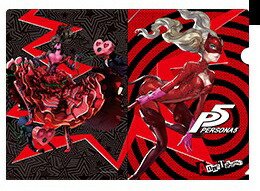 セガ ラッキーくじ Light『ペルソナ５』クリアファイルBOX（40枚等） セガ ラッキーくじLight ペルソナ5 クリアファイルコレクション