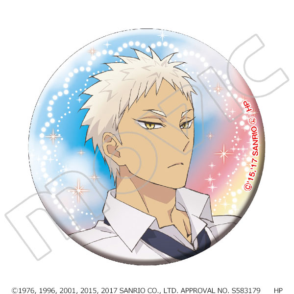 【新品】サンリオ男子　キラキラ缶バッジ　吉野俊介《ポスト投函 配送可》画像