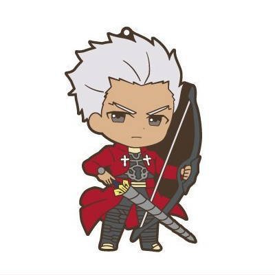 トイズワークスコレクション にいてんごむっ! 劇場版 Fate/stay night Heaven's Feel 5 アーチャー エミヤ 単品 ストラップ《ポスト投函 配送可》画像