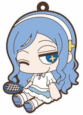 干物妹！うまるちゃんR ラバーストラップコレクション ゆるっとだる〜ん 橘・シルフィンフォード テニス 単品 ストラップ画像