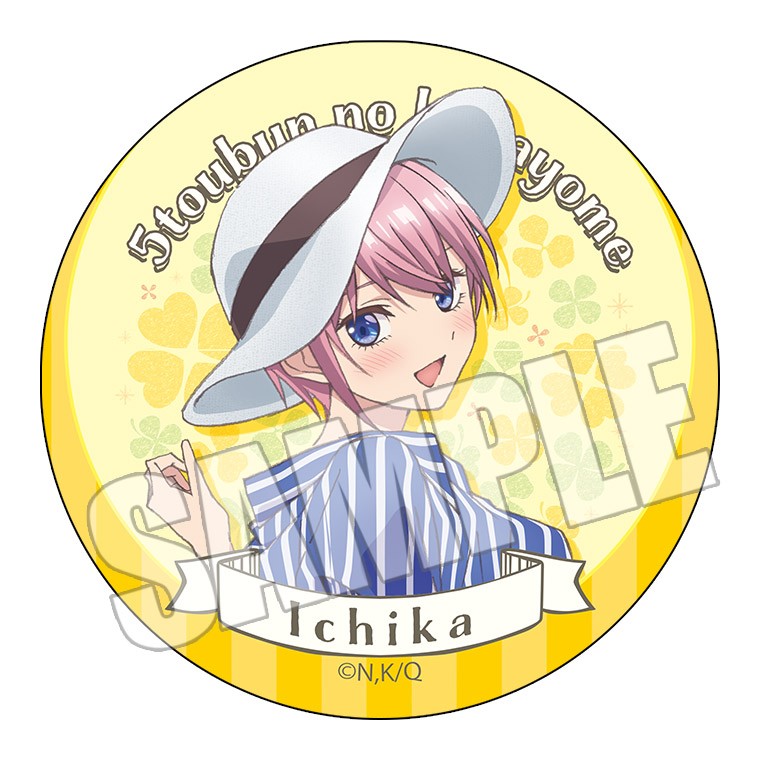 五等分の花嫁 中野四葉 四葉 缶バッジ 千夜一夜 88点 楽天市場】中野 四葉 五等分の花嫁∬ 金箔レア入りブラインド缶バッジ