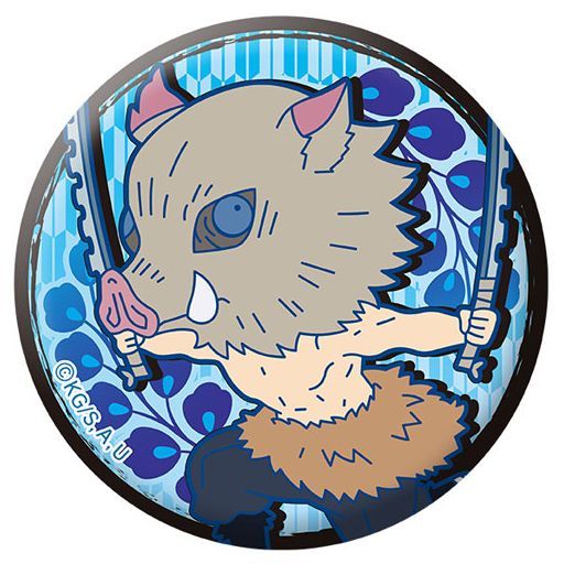 楽天市場】鬼滅の刃コレクション缶バッジ第1弾 嘴平伊之助(素顔