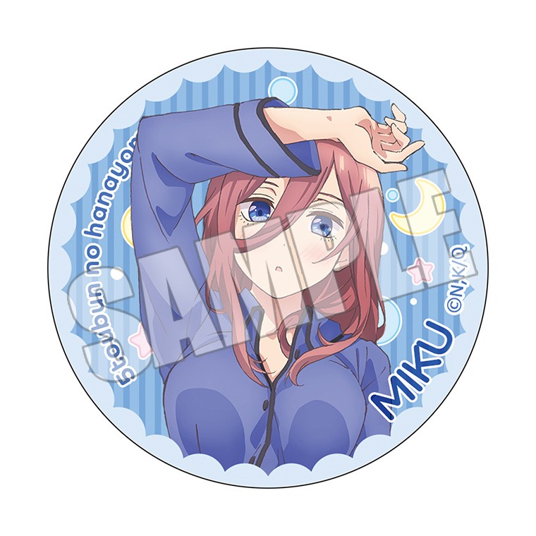 楽天市場】五等分の花嫁 描き下ろしブラインド缶バッジ アイドルver