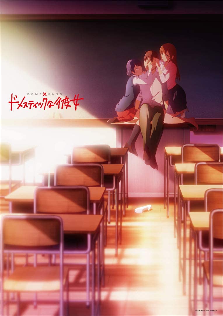 楽天市場 新品 ドメスティックな彼女 クリアポスター 教室 藤井 夏生 橘 瑠衣 橘 陽菜 アニメグッズ専門店earth