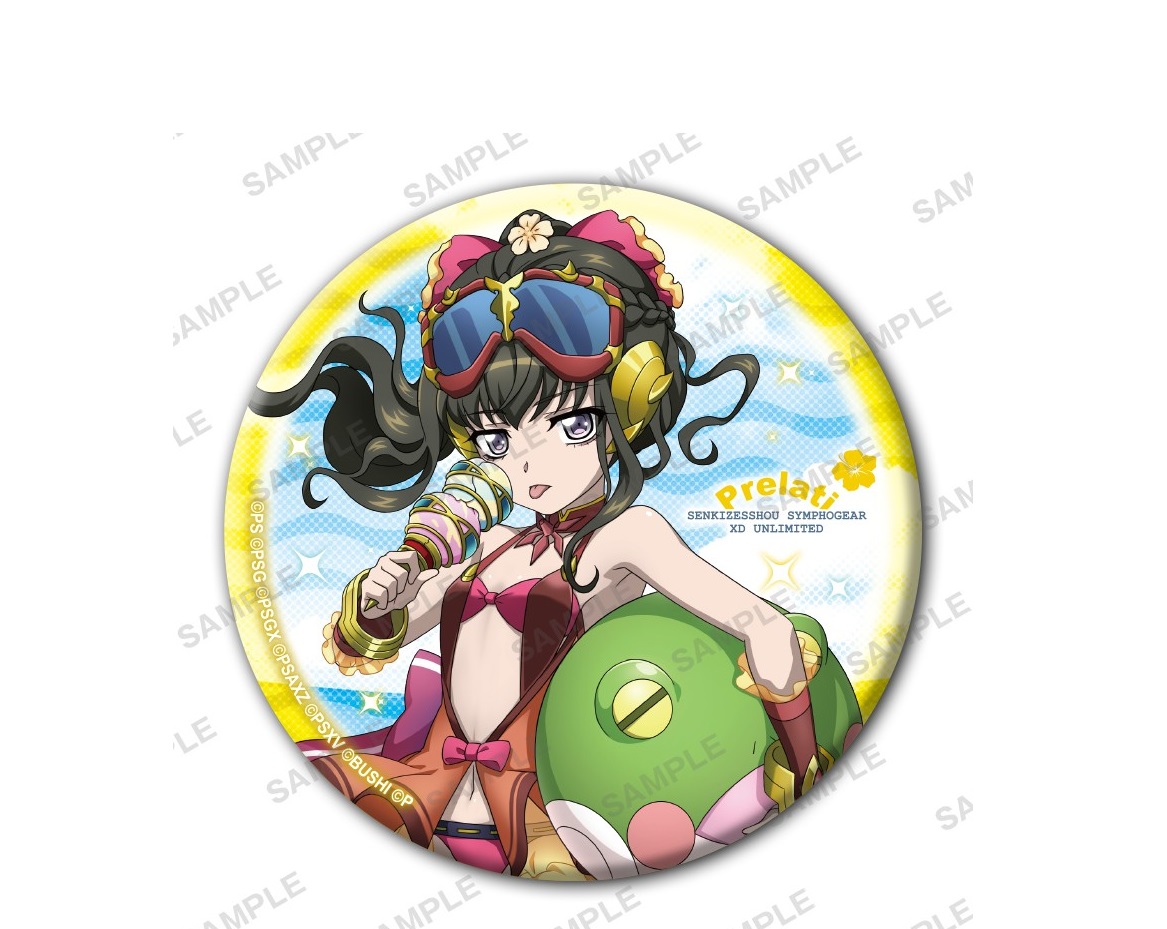 魔法少女リリカルなのはDetonation ×戦姫絶唱シンフォギアXD 缶バッジ 魔法少女リリカルなのは Detonation×戦姫絶唱シンフォギアXD