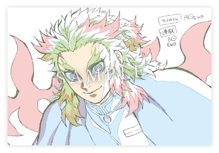 楽天市場 劇場版 鬼滅の刃 無限列車編 展示原画ポストカード C 煉獄杏寿郎 2 ポスト投函 配送可 アニメグッズ専門店earth