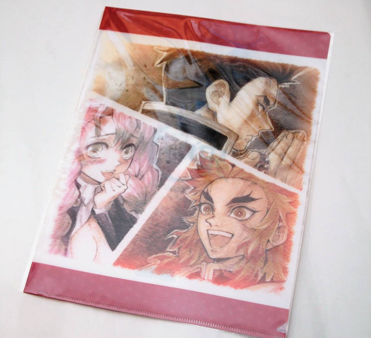 楽天市場 鬼滅の刃 ファスナー付6ポケットクリアファイル ビジュアル柄 M便 1 1 ランドセルと文房具 シブヤ文房具