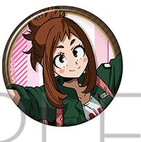 楽天市場 僕のヒーローアカデミア キャラバッジコレクション Jf限定 麗日お茶子 単品 缶バッジ ヒロアカ ジャンプフェスタ21 ポスト投函 配送可 アニメグッズ専門店earth